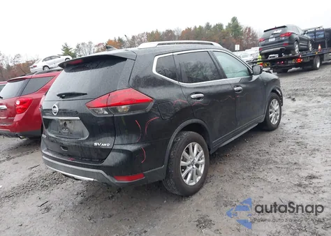 2017 Nissan Rogue Sv z USA, uszkodzony, nr VIN KNMAT2MVXHP577389